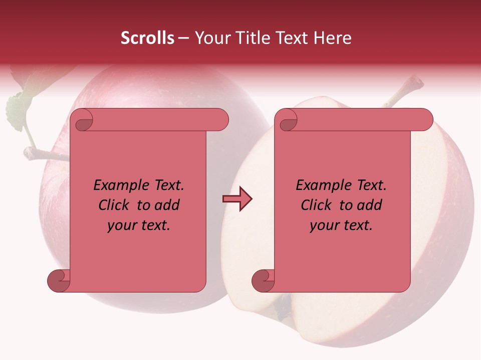 Leaf Tasty Vegetarian PowerPoint Template