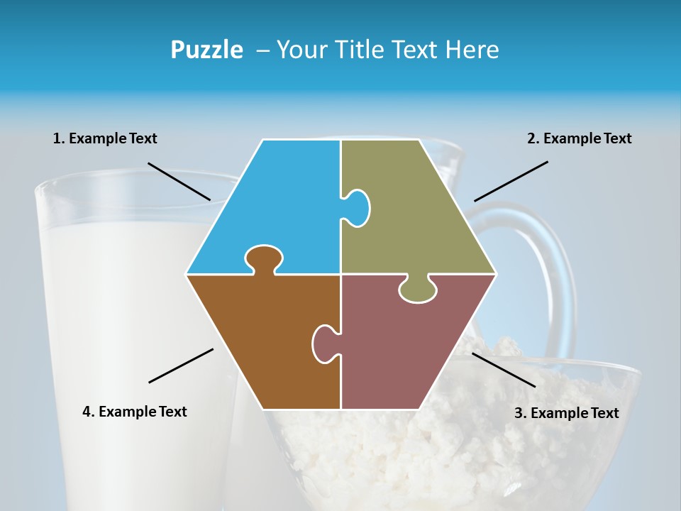 Cheese Refreshment Lunch PowerPoint Template