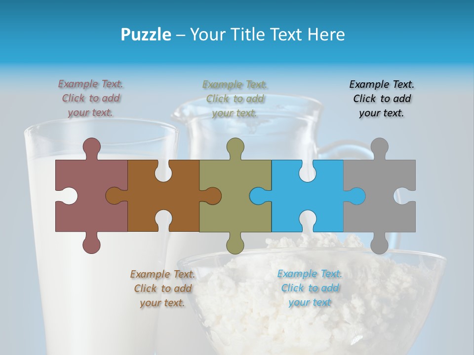 Cheese Refreshment Lunch PowerPoint Template