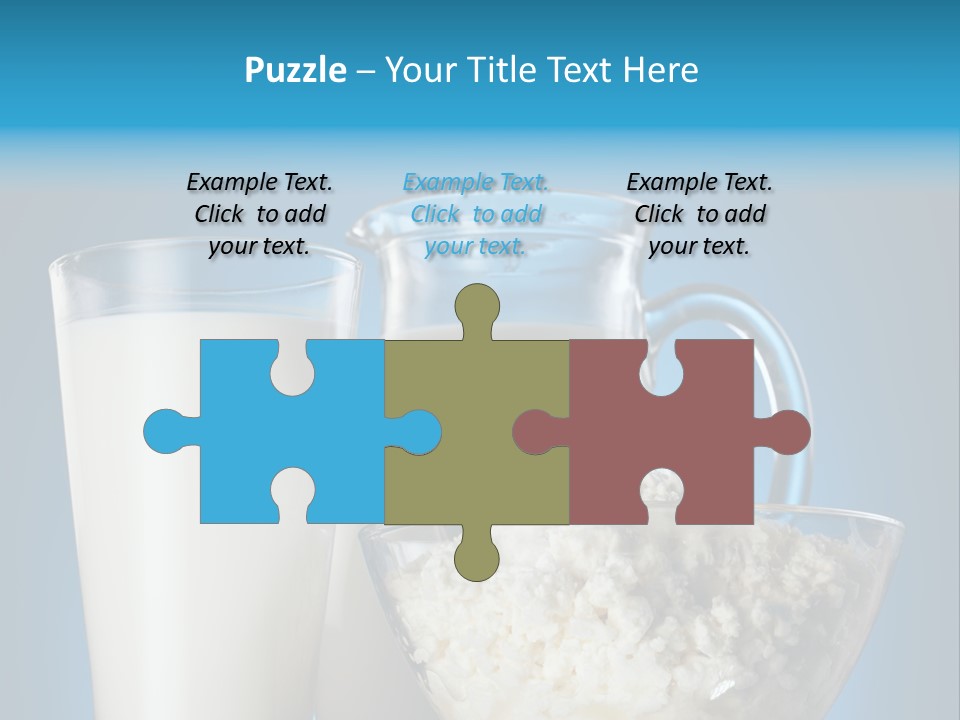 Cheese Refreshment Lunch PowerPoint Template