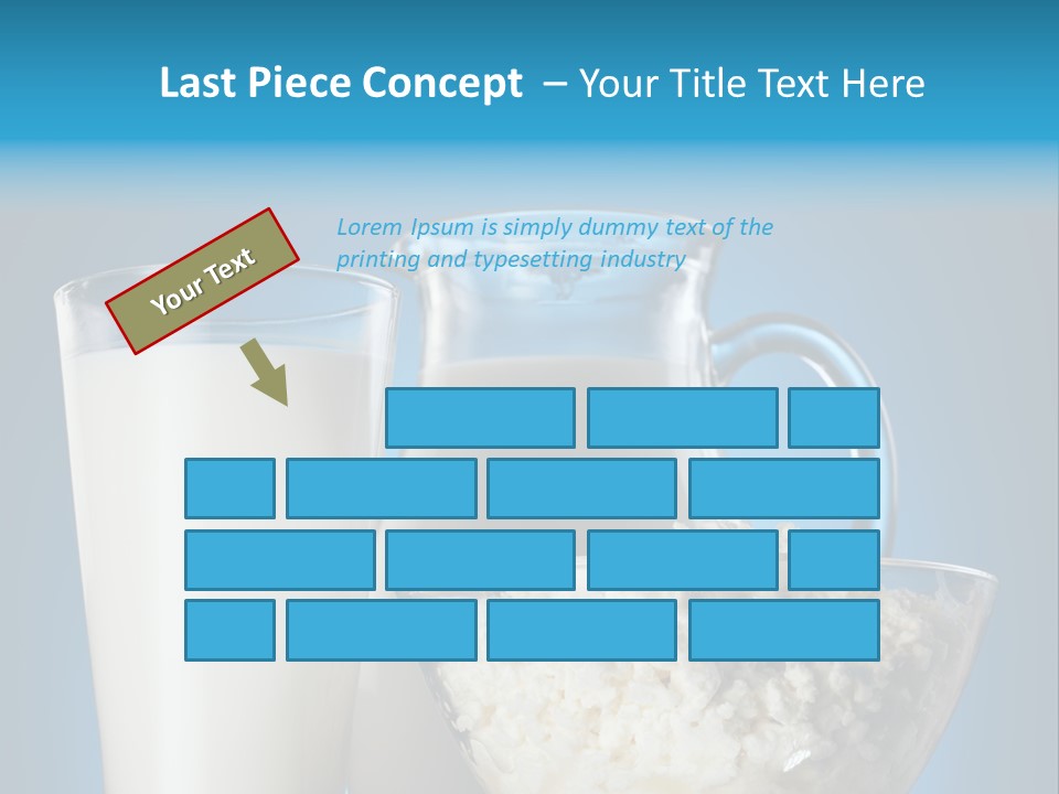 Cheese Refreshment Lunch PowerPoint Template