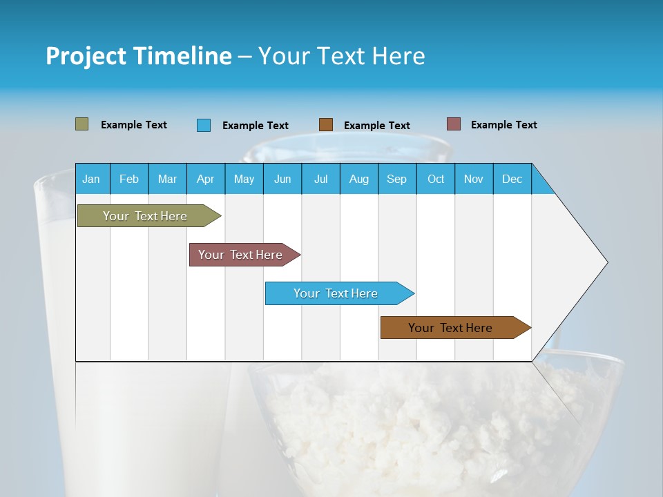 Cheese Refreshment Lunch PowerPoint Template