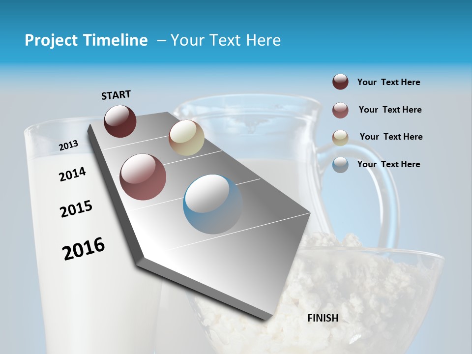 Cheese Refreshment Lunch PowerPoint Template
