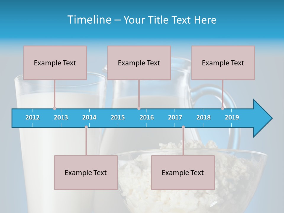 Cheese Refreshment Lunch PowerPoint Template