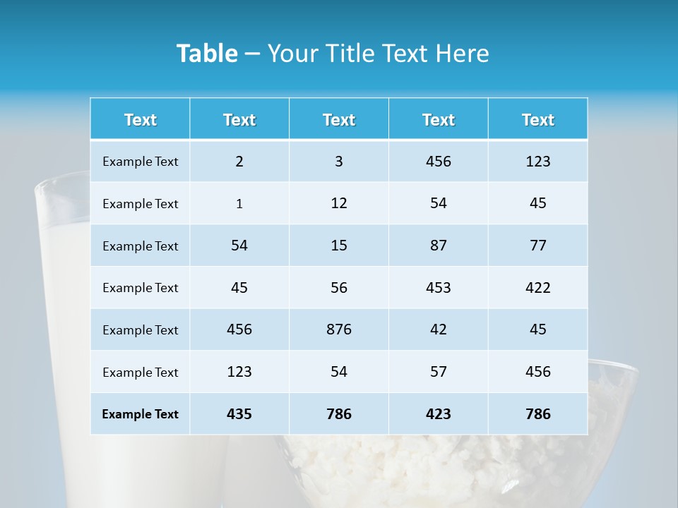 Cheese Refreshment Lunch PowerPoint Template