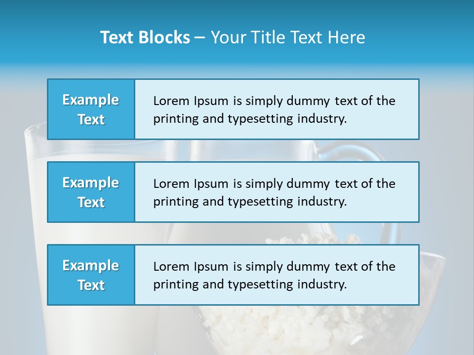 Cheese Refreshment Lunch PowerPoint Template