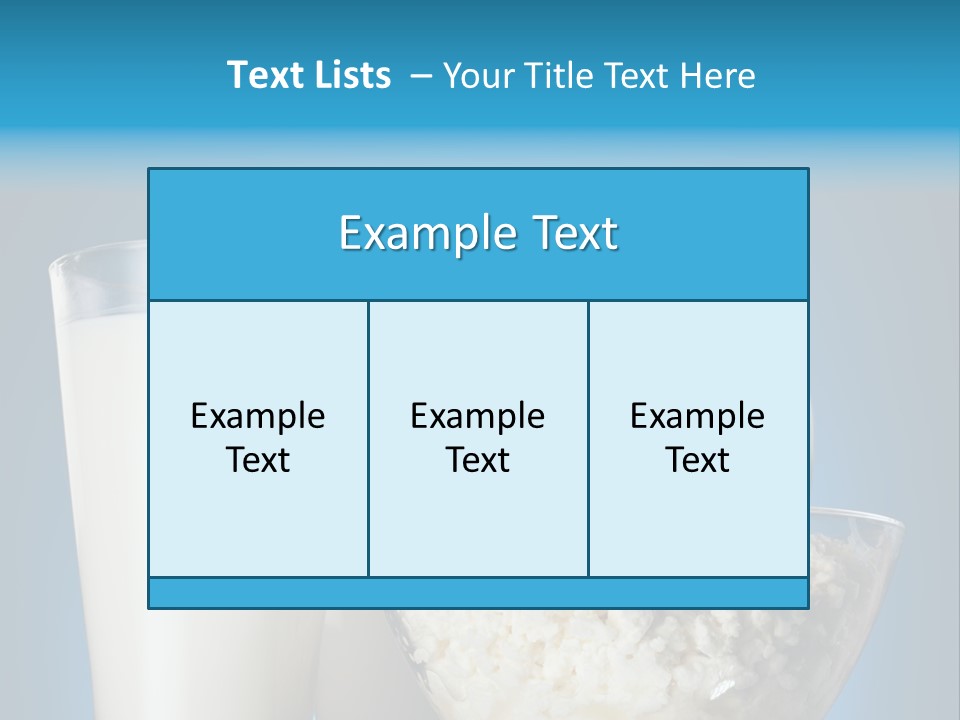 Cheese Refreshment Lunch PowerPoint Template