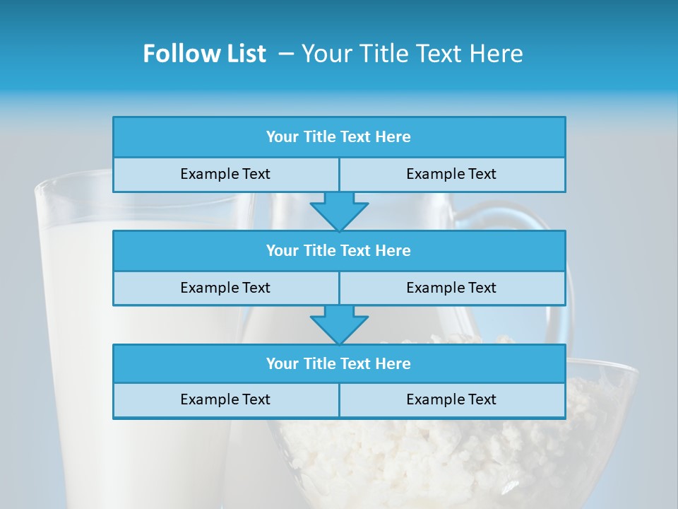 Cheese Refreshment Lunch PowerPoint Template