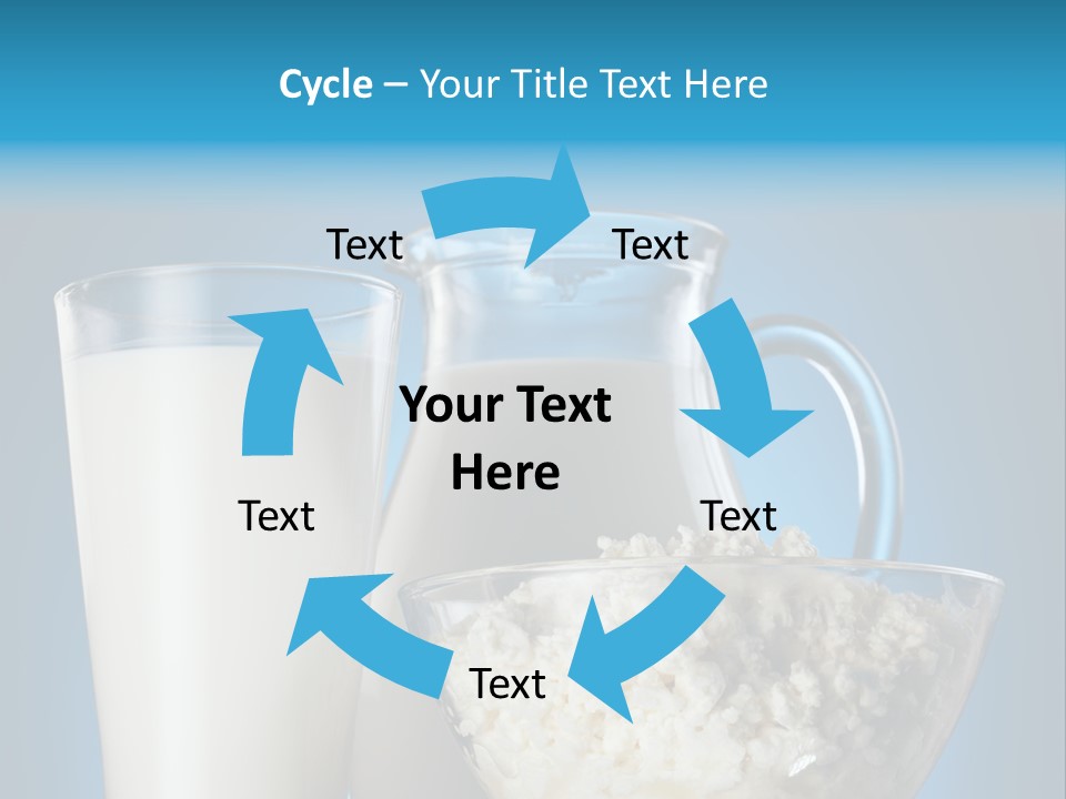 Cheese Refreshment Lunch PowerPoint Template