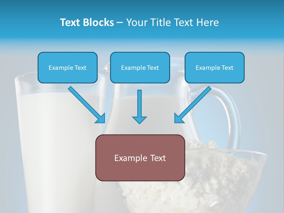 Cheese Refreshment Lunch PowerPoint Template