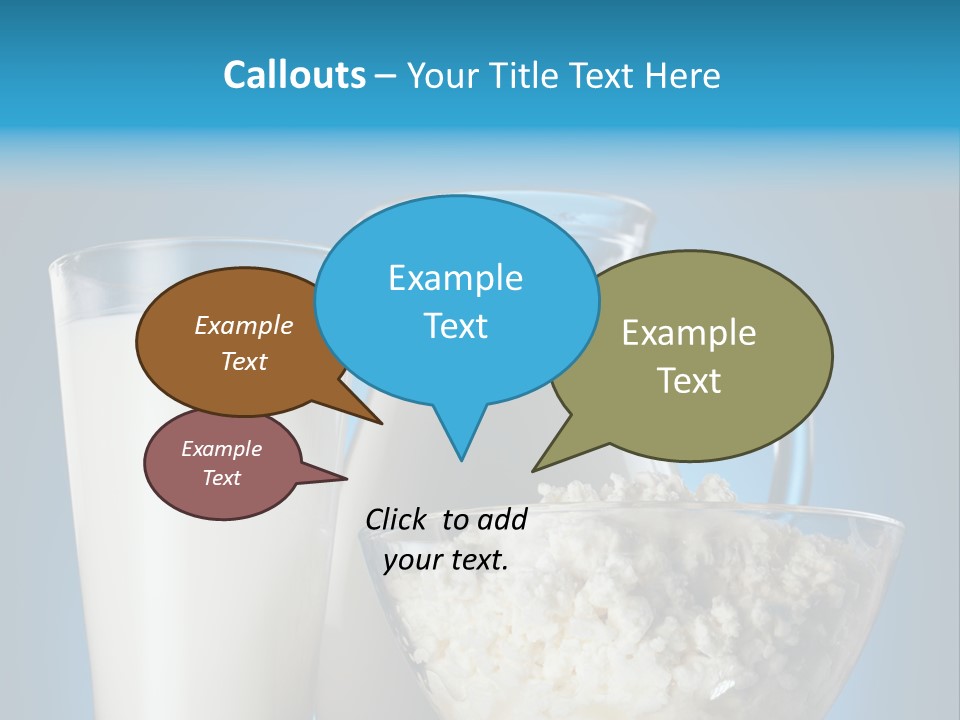 Cheese Refreshment Lunch PowerPoint Template