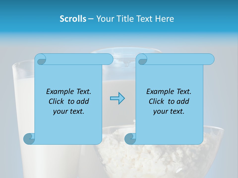 Cheese Refreshment Lunch PowerPoint Template