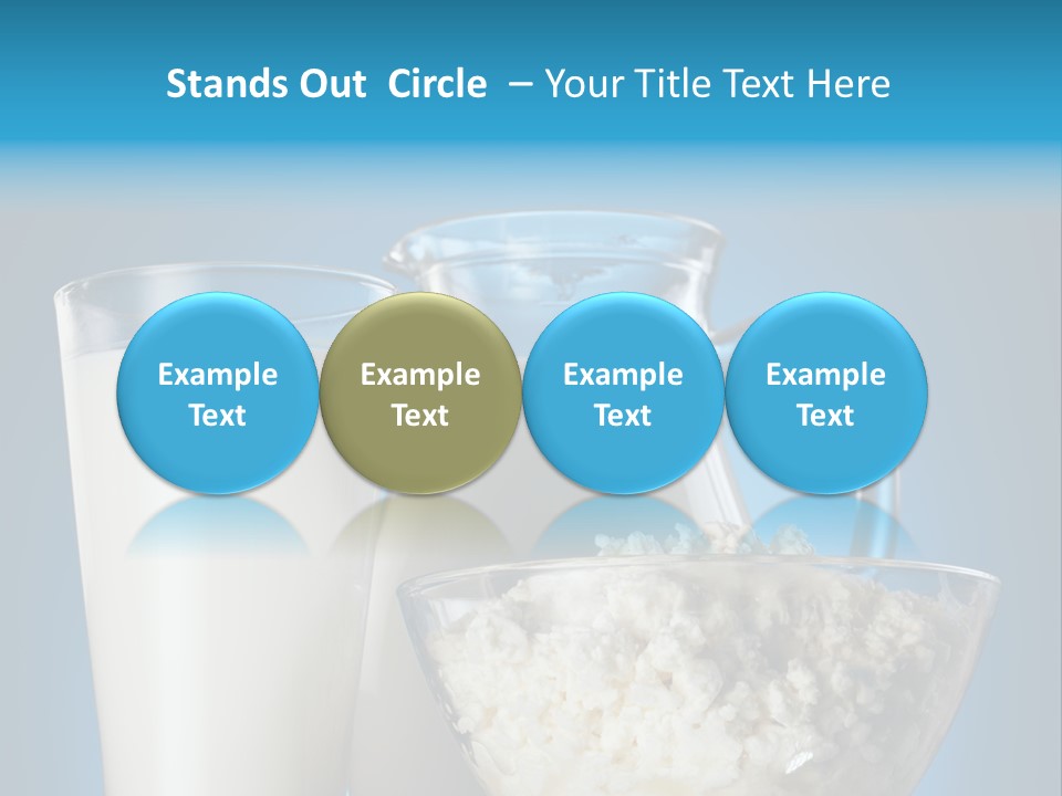 Cheese Refreshment Lunch PowerPoint Template