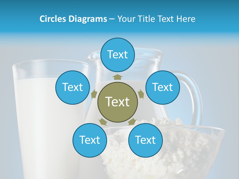 Cheese Refreshment Lunch PowerPoint Template