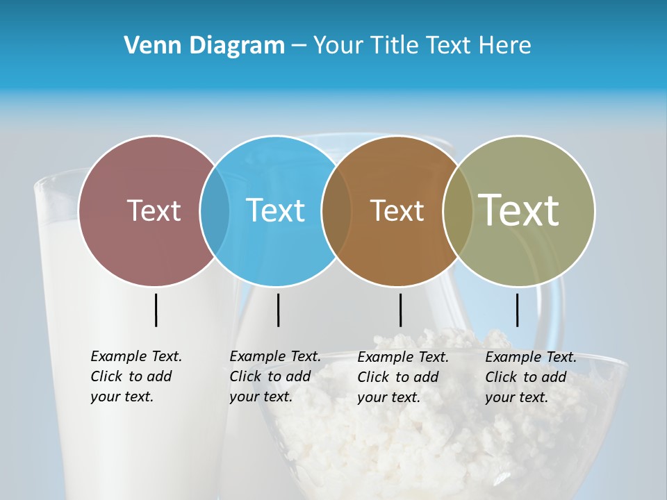 Cheese Refreshment Lunch PowerPoint Template