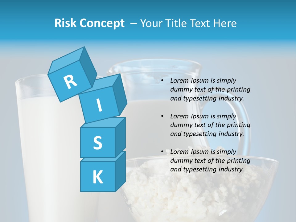 Cheese Refreshment Lunch PowerPoint Template