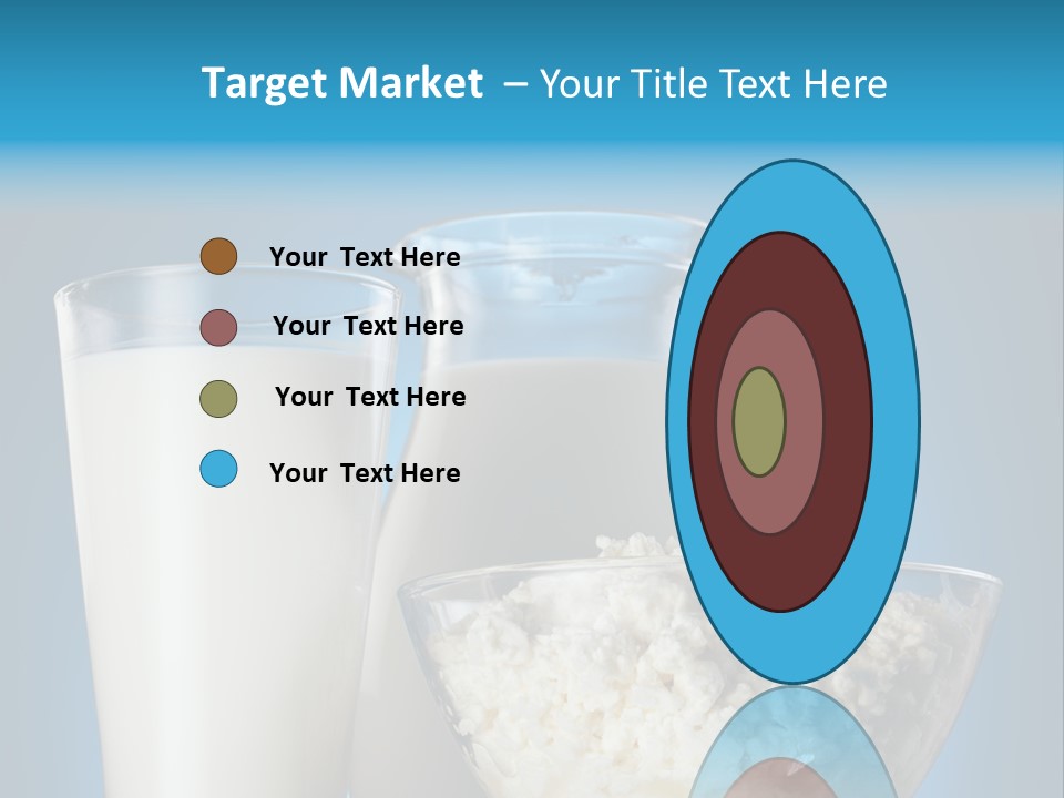 Cheese Refreshment Lunch PowerPoint Template