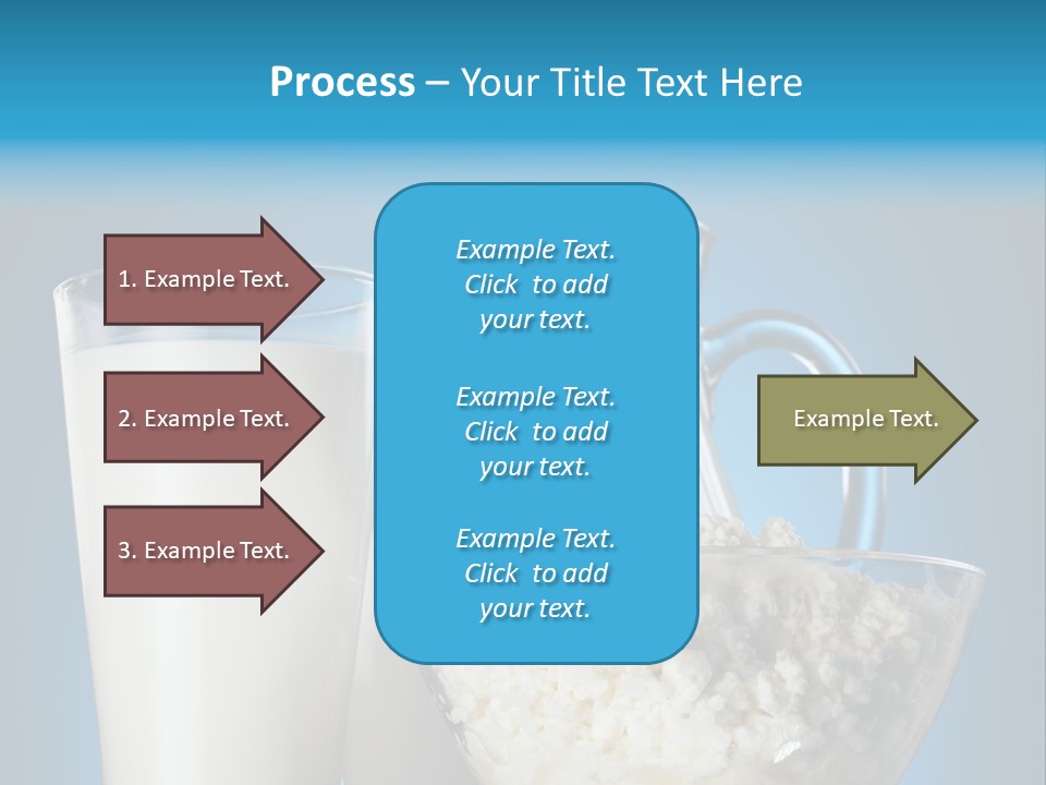 Cheese Refreshment Lunch PowerPoint Template