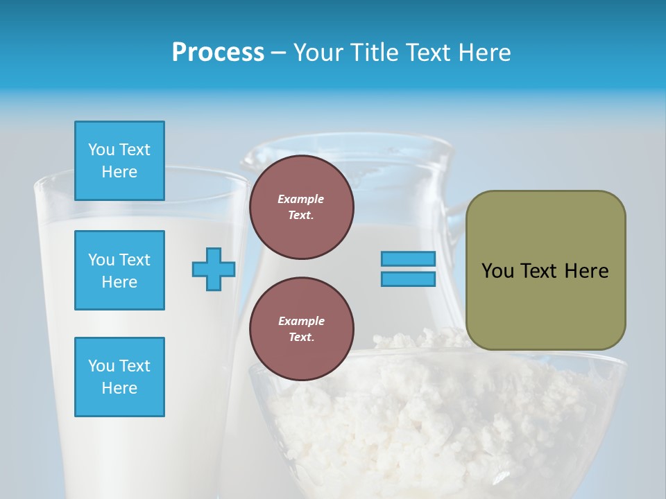 Cheese Refreshment Lunch PowerPoint Template