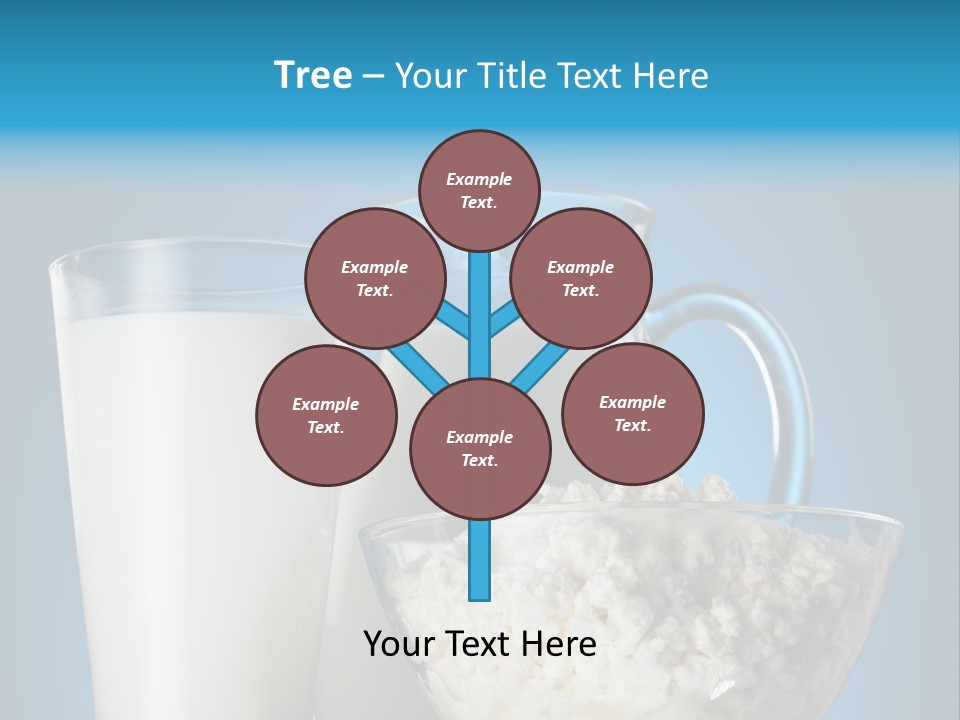 Cheese Refreshment Lunch PowerPoint Template