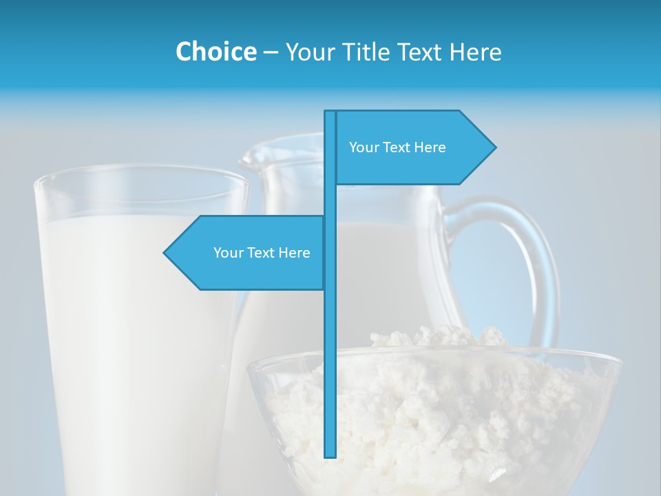 Cheese Refreshment Lunch PowerPoint Template