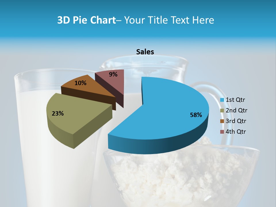 Cheese Refreshment Lunch PowerPoint Template