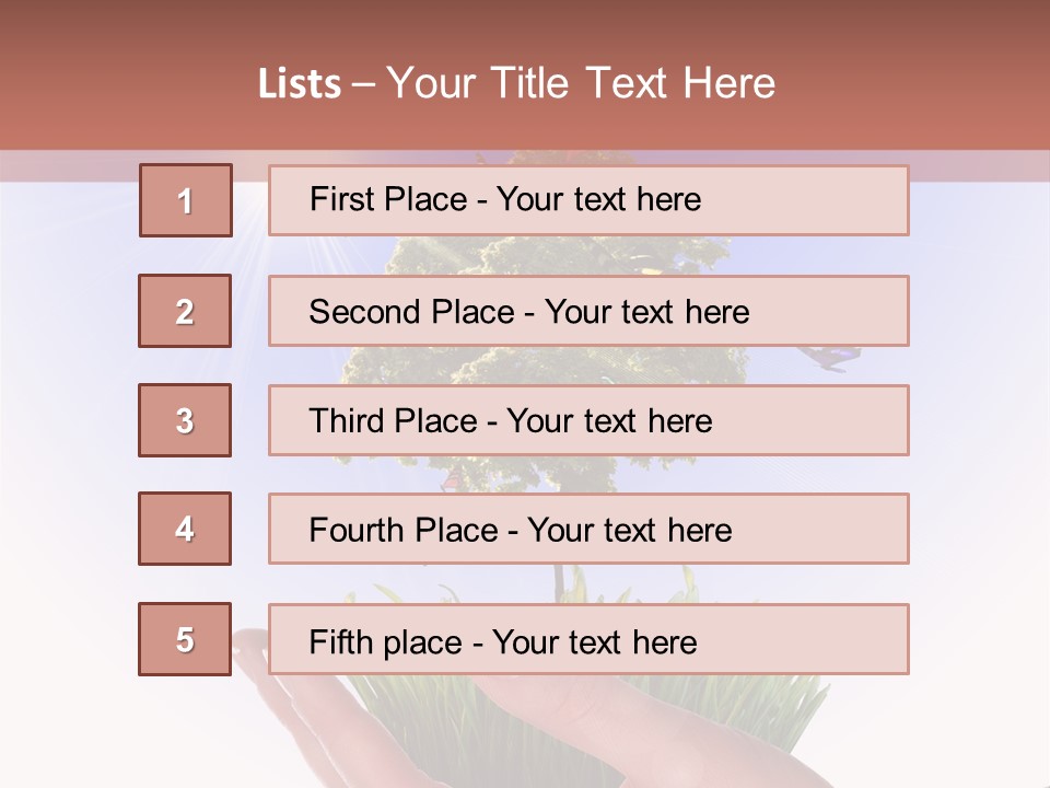 Table Ingredient Snack PowerPoint Template