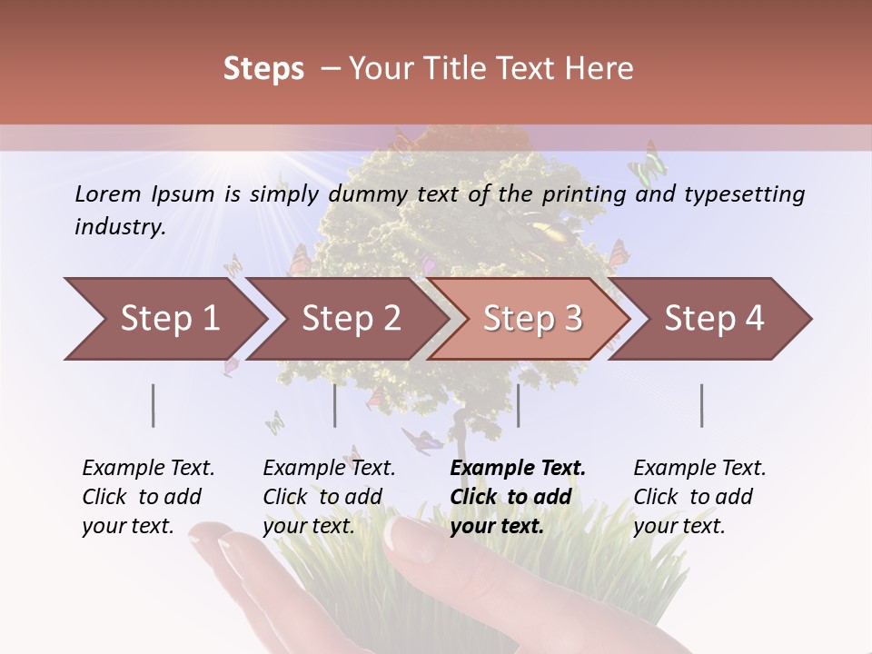 Table Ingredient Snack PowerPoint Template