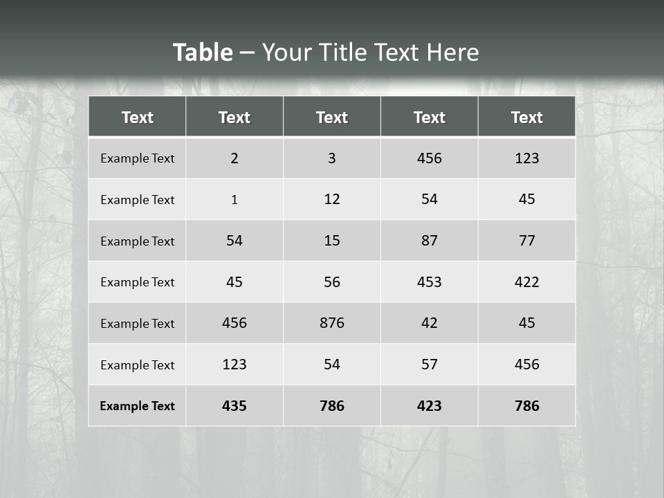 Wet Copy Season PowerPoint Template
