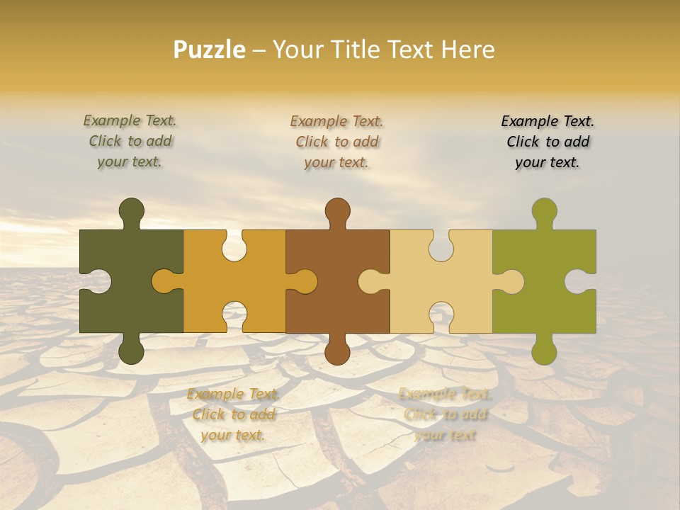 Environment Detail Splitting PowerPoint Template