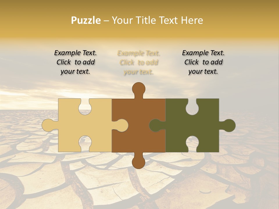 Environment Detail Splitting PowerPoint Template