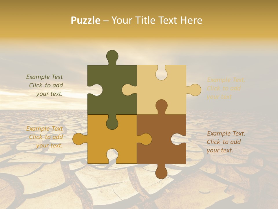 Environment Detail Splitting PowerPoint Template