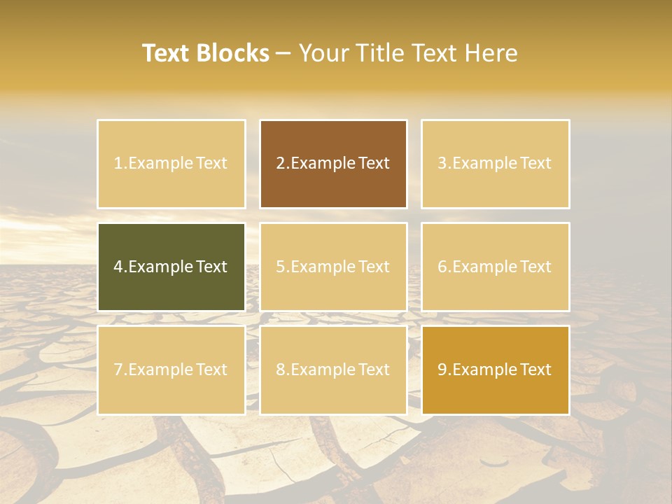 Environment Detail Splitting PowerPoint Template