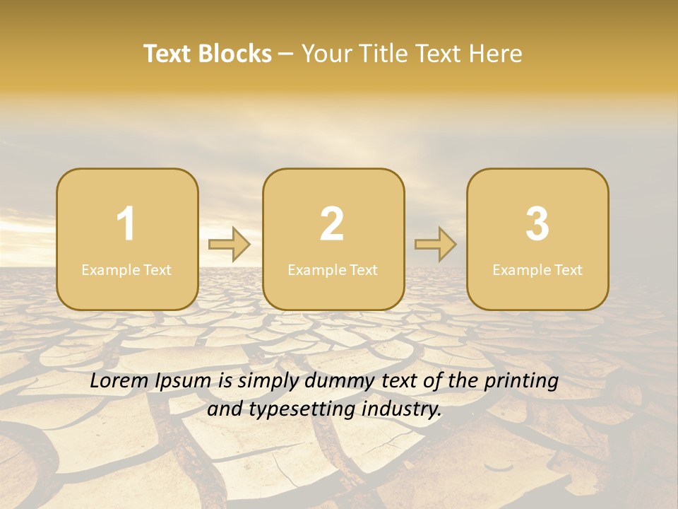 Environment Detail Splitting PowerPoint Template