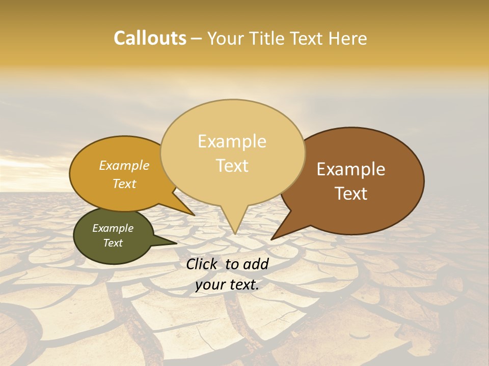 Environment Detail Splitting PowerPoint Template