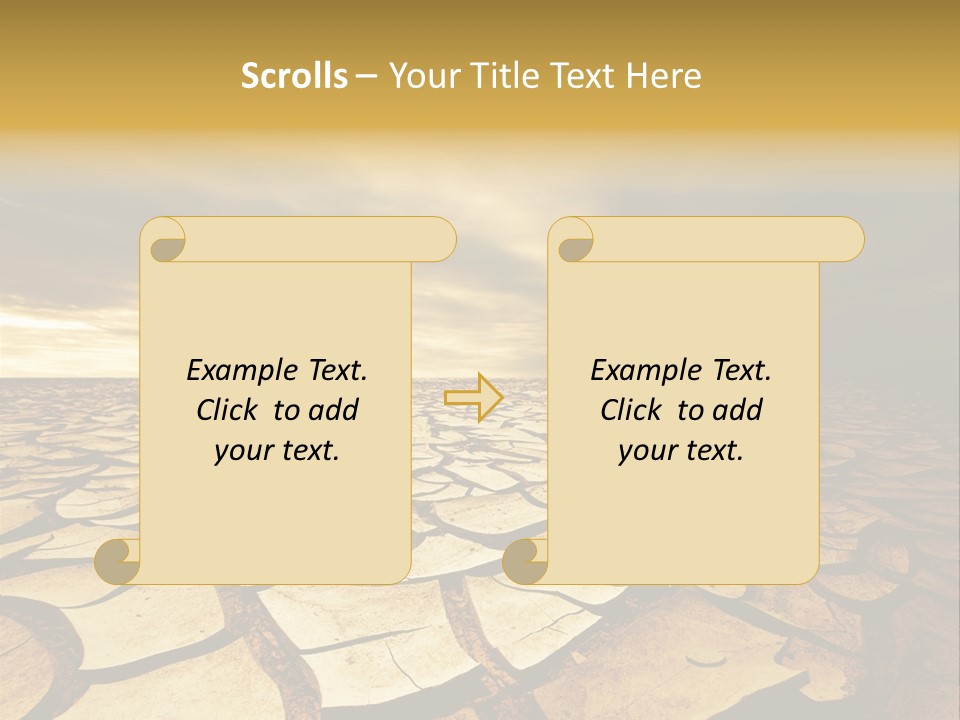 Environment Detail Splitting PowerPoint Template