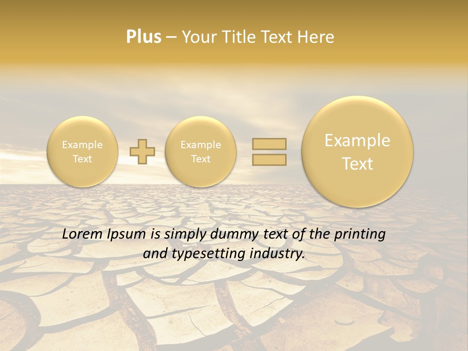 Environment Detail Splitting PowerPoint Template