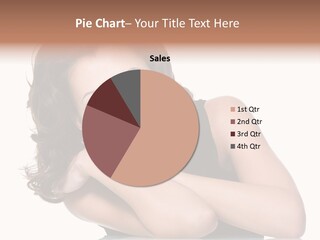 Brown Ringlet Y PowerPoint Template