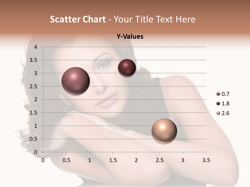 Brown Ringlet Y PowerPoint Template