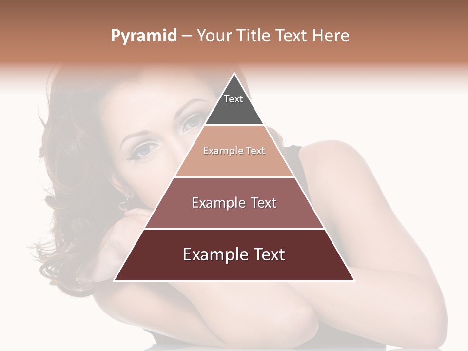 Brown Ringlet Y PowerPoint Template