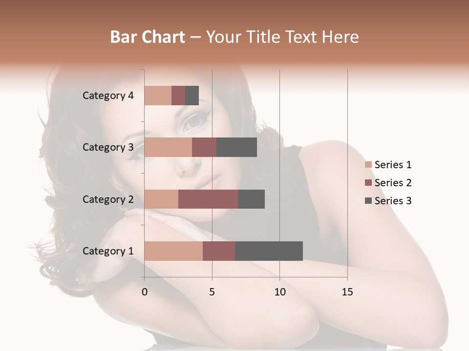 Brown Ringlet Y PowerPoint Template