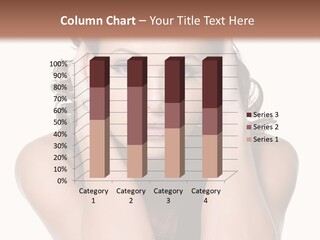 Sensuality Head Copy Space PowerPoint Template