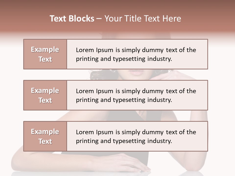 Beautiful Beauty Sensual PowerPoint Template