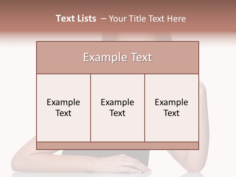 Beautiful Beauty Sensual PowerPoint Template