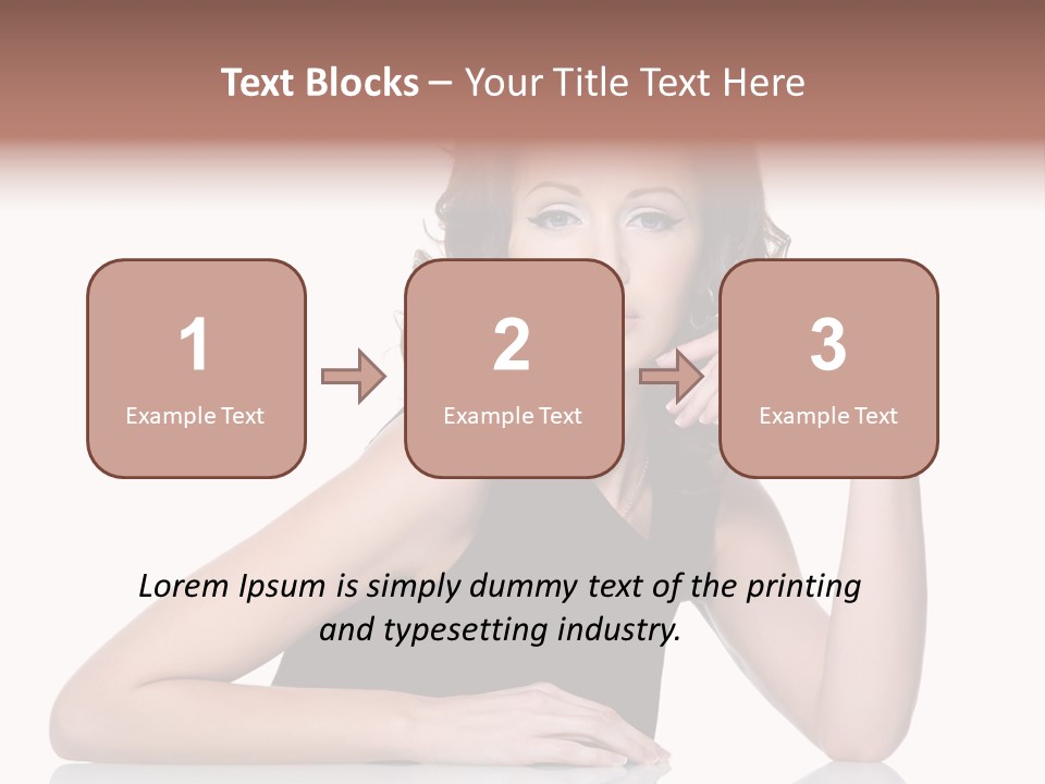 Beautiful Beauty Sensual PowerPoint Template