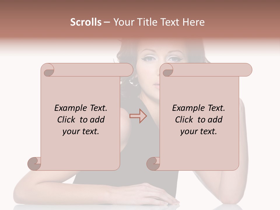 Beautiful Beauty Sensual PowerPoint Template
