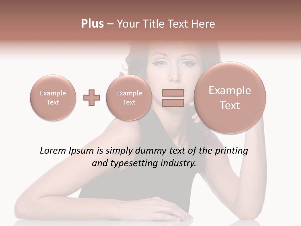Beautiful Beauty Sensual PowerPoint Template