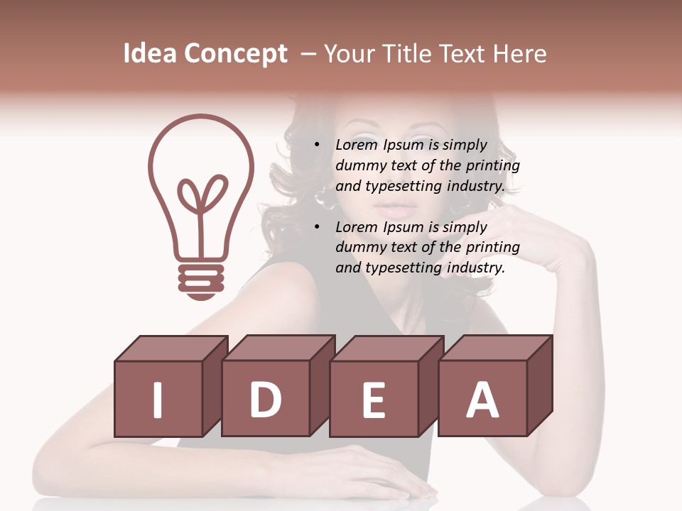 Beautiful Beauty Sensual PowerPoint Template