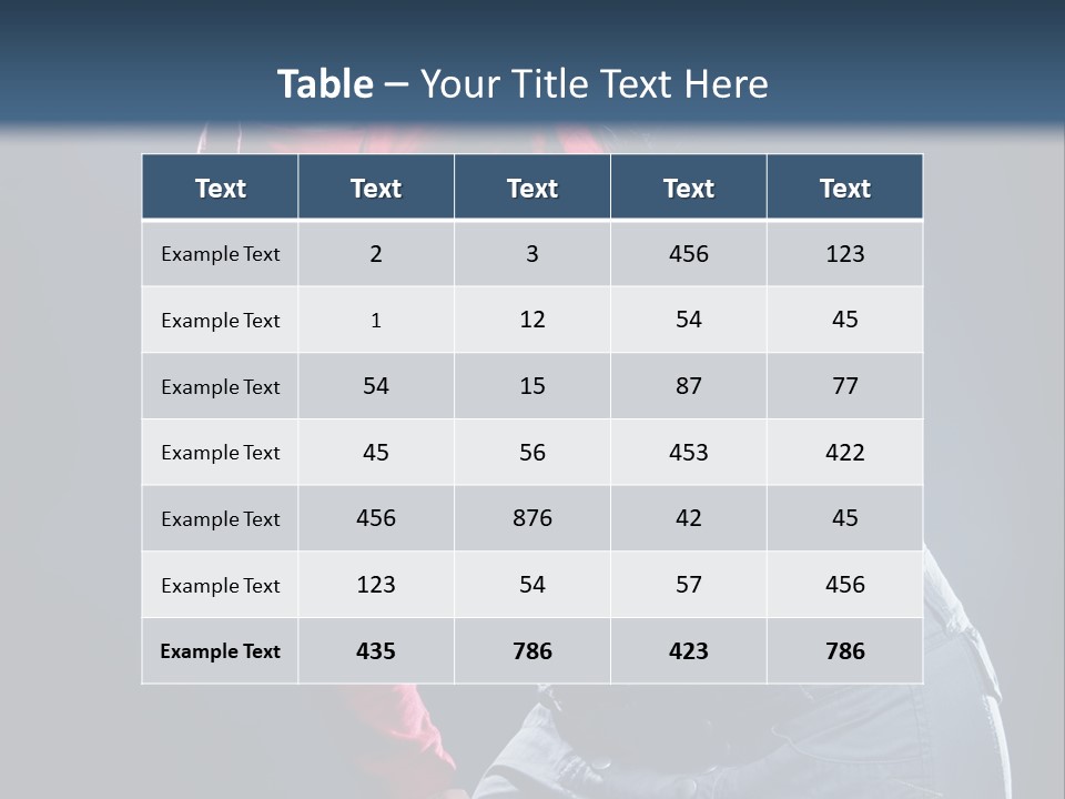 Sunglasses S Female PowerPoint Template