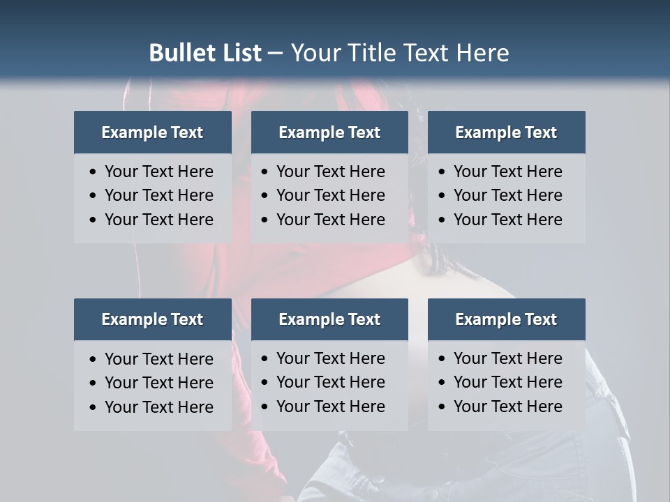 Sunglasses S Female PowerPoint Template